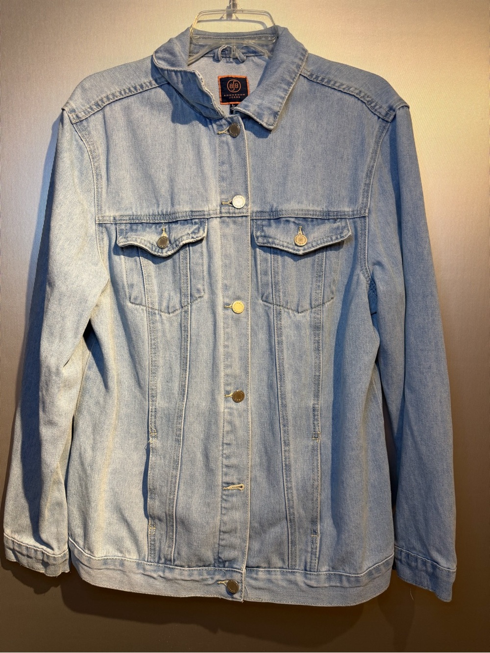 Boom Boom Jeans Light Blue Denim Jacket Womens